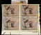 1990 Plateblock of RW57 $12.50 Federal Migratory Waterfowl Stamps, all mint, unsigned. #186307 $50 f