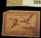 1938 RW # 5 One Dollar Federal Migratory Waterfowl Stamp, left upper corner missing. Catalog was $17