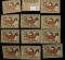 (11) 1981 RW 48 $7.50 Federal Migratory Waterfowl Stamps, all Mint, unsigned with a face value of $8