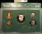 1998 S U.S. Proof Set, Original as issued. A nice attractive set with all coins exhibiting Cameo Fro