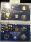 1999 S U.S. Proof Set, Original as issued. A nice attractive set with all coins exhibiting Cameo Fro