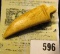 Carved Mammoth Ivory Tooth from Alaska.
