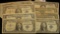 Series 1935, 35A, B, C, D, E, F, G, 1957, 57A, & B U.S. One Dollar Silver Certificates. (11 pcs.)