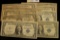Series 1935A, B, C, D, E, , F, G, 1957, 57A & B U.S. One Dollar Silver Certificates. (10 pcs.)