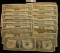Series 1935A, D, E, (5) 1957, (4) 57A & (8) B U.S. One Dollar Silver Certificates. (20 pcs.)