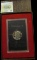 1972 S U.S. Silver Proof Eisenhower Dollar in original box as issued.
