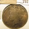 1923 P U.S. Silver Peace Dollar, natural toning.