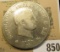 1808 M Italy Silver Five Lire depicting the Emperor Napoleone.