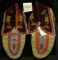 Indian Beaded Moccasins. 19th Century. (Doc valued at $525 in his collection)