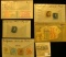 Group of higher value French Guiana & Belgium Stamps. All attributed and priced to sell at over $160