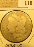 1894 O U.S. Silver Morgan Dollar.