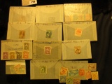 Group of higher value World Stamps. All attributed and priced to sell at over $500.00.
