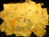 Group of lower value World Stamps. Lots of Gerrman. All attributed and priced to sell at over $500.0
