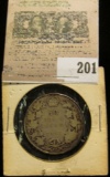 1913 Canada Silver Half Dollar.