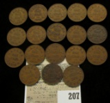 (18) King George V Canada Cents, some duplicate dates between 1928 and 1936.