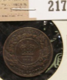 1864 Nova Scotia One Cent.