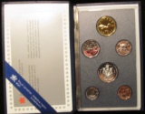 1989 Royal Canadian Mint Annual Specimen Set.