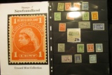 Newfoundland unused Stamp Collection.