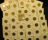 Group of carded Jefferson Nickels, all in 2