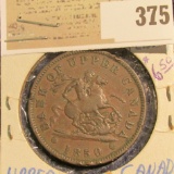 1850 Bank of Upper Canada Large Penny.