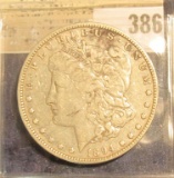 1894 O Morgan Silver Dollar.