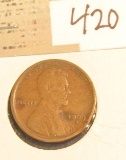 1909 S Lincoln Cent. Key date.