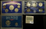 2005 S State Quarters Proof Set, 5 coins (no box); 
