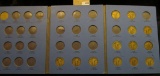 Partial Set of U.S. Standing Liberty Quarters in a blue Whitman Coin folder. 13 coins with dates and
