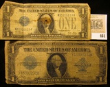 Series 1928A One Dollar Silver Certificate; & Series 1923 One Dollar Silver Certificate 