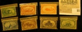 Trans-Mississippi Expo Set of Stamps Scott #285-291. 'Doc' had this set priced at $1275.00. One appe