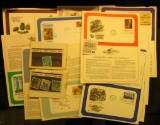(13) 1970 era Stamped First Day Covers with literature; Ryukyu Islands #140-42, & 158 Stamps. All Mi