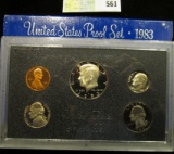 1983 S U.S. Proof Set, Original as issued. A nice attractive set with all coins exhibiting Cameo Fro
