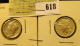 1926 S & 36 P Mercury Dimes, The 1926 S is a Key date, and the 1936 is a very nice grade.