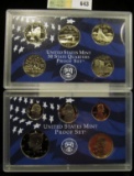 2001 S U.S. Proof Set, Original as issued. A nice attractive set with all coins exhibiting Cameo Fro