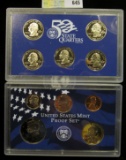 2003 S U.S. Proof Set, Original as issued. A nice attractive set with all coins exhibiting Cameo Fro