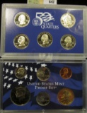 2005 S U.S. Proof Set, Original as issued. A nice attractive set with all coins exhibiting Cameo Fro