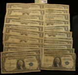 Series 1935A, C, D, E, G, (5) 1957, (4) 57A & (8) B U.S. One Dollar Silver Certificates. (20 pcs.)