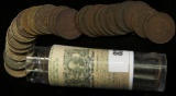 Roll of (50) Mixed Date and Grade Indian Head Cents.