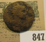 Bronze AE 25 of Gordian III, A.D. 238-244, Antioch, Pisidia. Rx. CAES ANTIOCH COL, Vexilium between