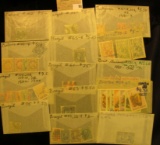 Group of higher value Stamps from Bolivia, Brazil, British Guiana, Bulgaria, British Guiana, & Bhuta