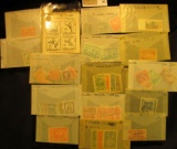 Group of higher value Stamps from Cuba. All attributed and priced to sell at over $30.00.