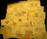 Group of higher value World Stamps. All attributed and priced to sell at over $500.00.