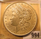 1900 P U.S. Morgan Silver Dollar, Nice High grade.