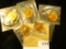 1124 _ 1960, 61, 62, 63, & 64 P Proof Lincoln Cents, all in Mint cellophane.