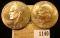 1140 _ 1972 S & 74 S Gem BU Eisenhower Silver Dollars.