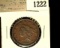 1222 _ 1834 U.S. Large Cent, VG.