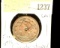1237 _ 1847 U.S. Large Cent, Fine details, Counterstamped.