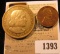 1393 _ Weird Magician's Coin Cent obverse and Roosevelt Dime reverse; & 1893 World's Columbian Expos