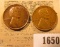 1650 _ Pair of 1930 P Lincoln Cents, both Brown Almost Uncirculated.