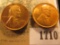 1710 _ Pair of 1934 D Lincoln Cents, both red-brown to Brilliant Red Uncirculated.
